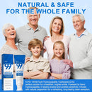 9.9% Hydroxyapatite Toothpaste - 2 Pack, Protects Enamel and Strengthens Teeth, Cleans and Cares for Oral Health, Freshens Breath, Non-Irritating, Natural and Safe, 8.46 Oz Infinity Warehouse