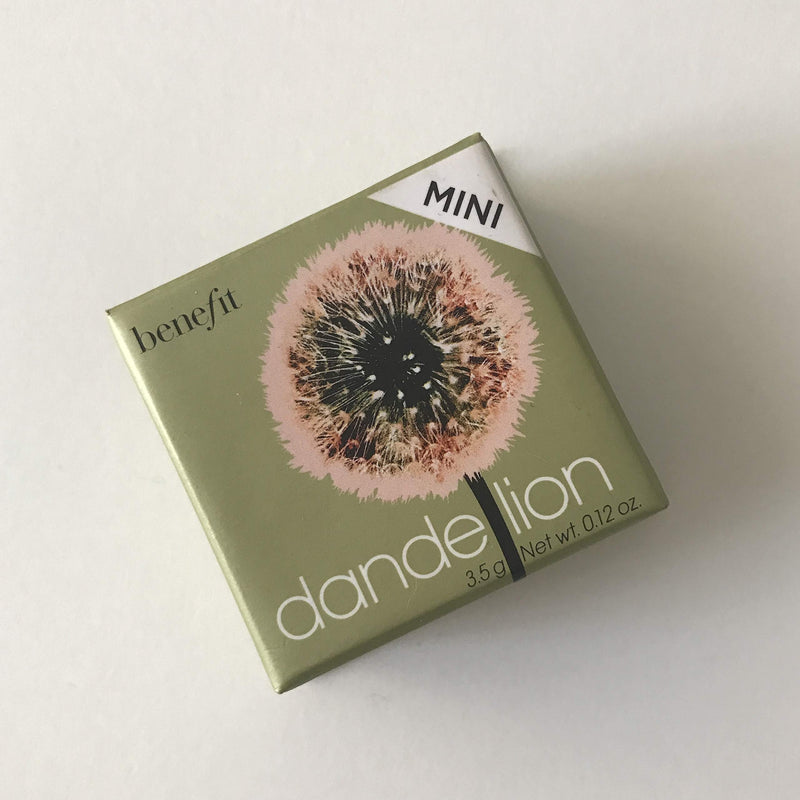 Benefit dandelion brightening finishing powder deluxe travel size 0.12 oz 3.5gram Benefit