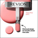 Ultra HD Snap Nail Colors, Natural Rich Glossy Nail Polish, 100% Vegan Formula, No Base and Top Coat Needed, 027 Think Pink, 0.27 fl. Oz. REVLON Store