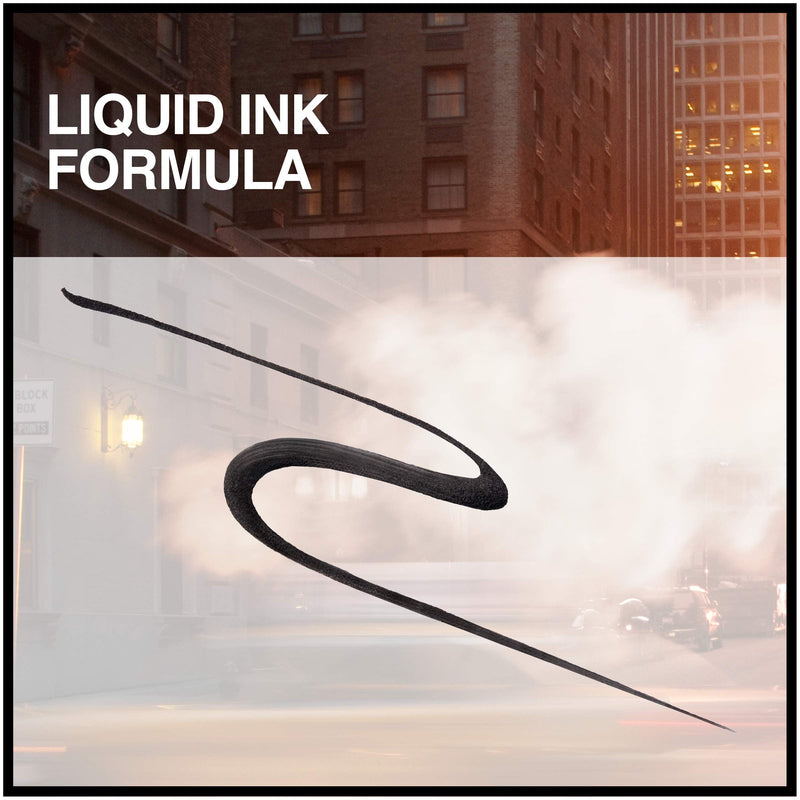 Maybelline New York Tattoo Studio Liquid Ink Eyeliner Makeup, up to 36HR Wear, Sweat Resistant, Smudge Resistant, Ink Black, 0.08 Fl.Oz Maybelline New York
