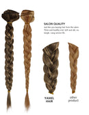 Yamel Remy Clip in Hair Extensions Human Hair 7Pcs 16 Clips Real Human Hair Extensions clip Yamel