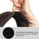 Pack of 1000 Mini Rubber Bands Soft Elastic Bands for Kids Hair, Braids Hair, Wedding Hairstyle and More (Clear) Hicarer