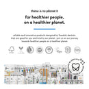 Biodegradable Bamboo Toothbrush by The Humble Co. (5pk) - Eco Friendly Toothbrushes for Sustainable Zero Waste Oral Care, BPA Free Bristle Toothbrush (Medium Bristles) The Humble Co.