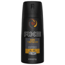 AXE Dual Action Body Spray Deodorant for Long Lasting Odor Protection Dark Temptation All Day Fresh Scent Mens Deodorant Formulated Without Aluminum 4.0 oz AXE