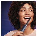 Oral-B iO Ultimate Clean Electric Toothbrush Head, Twisted & Angled Bristles for Deeper Plaque Removal, Pack of 2, Black Oral-B