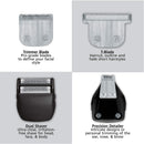 Lithium-Ion All-in-One Beard Trimmer, Shaver, and Detailing Kit for Body Grooming at Home - Model 9854-600B WAHL