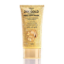 AZURE 24K Gold Luxury Firming Peel Off Mask – Lifting, Illuminating & Revitalizing | Removes Blackheads, Dirt & Oils | Reduces Wrinkles, Fine Lines & Acne Scars | Made in Korea - 150 mL Azure Cosmetics
