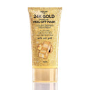 AZURE 24K Gold Luxury Firming Peel Off Mask – Lifting, Illuminating & Revitalizing | Removes Blackheads, Dirt & Oils | Reduces Wrinkles, Fine Lines & Acne Scars | Made in Korea - 150 mL Azure Cosmetics