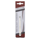 Regine Switzerland Slant Tweezer - Handmade in Switzerland - Professional Eyebrow & Facial Hair Remover - Etched Interior Grabs Hair from The Root - Perfectly Aligned Tips - Stainless Steel, White Regine Switzerland Store