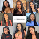 PNEX Lace Front Wigs Human Hair Straight Human Hair Wigs for Black Women 26Inch 4x4 Lace Front Wigs Brazilian Straight Hair Wig 150% Density(26 Inch, 4x4 Straight Hair Wig) PNEX