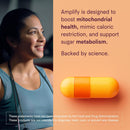 Tally Health Amplify Cellular Metabolism Booster & Energy Support Capsules with Berberine, CoQ10, Glycine - Metabolic Support Healthy Aging & Vitality - Vegan, Non-GMO, Gluten Free | 90 Capsules Infinity Warehouse