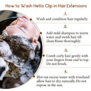 Hetto Curly Clip in Extensions Human Hair