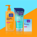 Clean & Clear Deep Action Oil-Free Exfoliating Facial Scrub for Deep Pore Cleansing, Cooling Face Wash with Natural Exfoliating Beads, Refreshing and Invigorating Daily Face Scrubber, 5 oz (Pack of 3) Clean & Clear