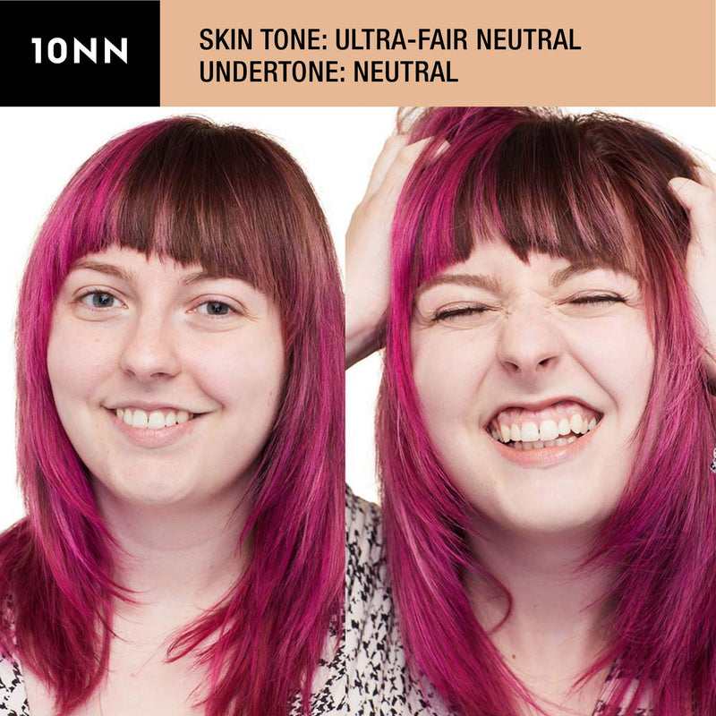 Urban Decay Stay Naked Weightless Liquid Foundation, 10NN - Buildable Coverage with No Caking - Matte Finish Lasts Up To 24 Hours - Waterproof & Sweatproof - 1.0 oz URBAN DECAY