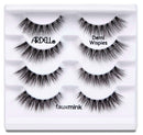 Ardell False Lashes Faux Mink Demi Wispies Multipack, 1 pk x 4 pairs Ardell