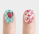 Vivace 4Pack 48Tips Mixed Junior Preglued Sticker Art Nails,2 Dream Fake Nail, 2 Color Changing Nail (Mixed Nail 1) Vivace