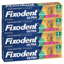 Ultra Max Hold Plus Scope Secure Denture Adhesive for Full and Partial Denture Wearers, Blue, 1.8oz 4 Pack Infinity Warehouse