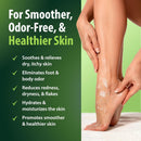 Foot Lotion with Tea Tree Essential Oil for Jock Itch, Athletes Foot, and Dry Cracked Feet Treatment - Athletes Foot Cream with Tea Tree Oil for Toenail - Foot Cream for Dry Cracked Heels Infinity Warehouse
