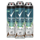 DEGREE Men Antiperspirant Deodorant Spray Coconut & Mint 48-Hour Protection,3.8 Ounce, 3 Count DEGREE Store
