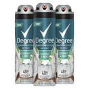 DEGREE Men Antiperspirant Deodorant Spray Coconut & Mint 48-Hour Protection,3.8 Ounce, 3 Count DEGREE