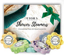 Fiora Naturals Shower Steamers Aromatherapy Gift- 6 Shower Bombs Vapor Tablets with Essential Oils for Stress Relief Vaporizing Spa Shower, Bath Bomb for Shower, Mothers Day Gift for her Fiora Naturals Store
