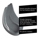 L'Oreal Paris Hair Makeup Temporary 1-Day Hair Color for Blondes, Grey 700, 1 Fluid Ounce L'Oreal Paris