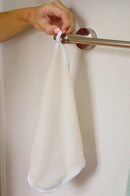 Paradiso 5pk Soft-Weave Wash Cloths, White Paradiso