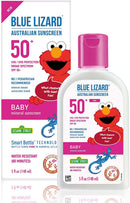 Blue Lizard Baby Mineral Sunscreen – No Chemical Actives – SPF 50+ UVA/UVB Protection, 5 Ounce Bottle BLUE LIZARD Store
