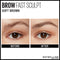 Maybelline Brow Fast Sculpt, Shapes Eyebrows, Eyebrow Mascara Makeup, Soft Brown, 0.09 Fl. Oz. Maybelline New York