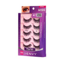 KISS I ENVY Multi Pack Eyelashes 3D So Wispy 06 KPEM65 KISS
