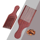 MANEJACK Beard Pick for Men- Wooden Comb Afro Hair Lift Combs MANEJACK
