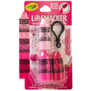 Lip Smacker Crayola Crayon Stackable Flavored Clear Balm Pink, Pinks, 0.03 Ounce Lip Smacker