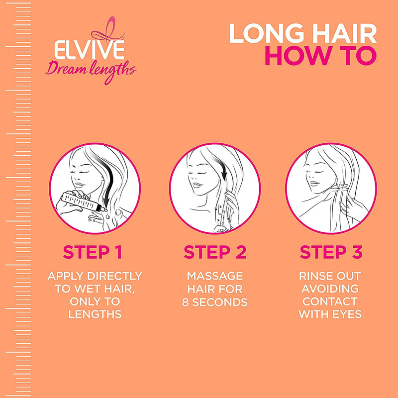 L'Oreal Paris Elvive Dream Lengths Heat Slayer Pre-Iron Spray Leave-In, 4.4 Ounce L'Oreal Paris