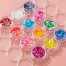 Makartt Gel Nail Polish Kit 6 Fall Winter Colors with Nail Decorations Kit Bundle Makartt