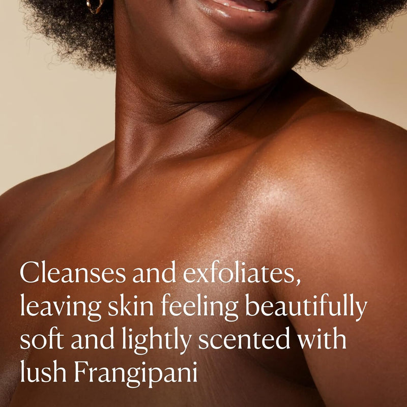 ELEMIS Frangipani Monoi Salt Glow 490g, Tropical Body Scrub To Exfoliate & Hydrate for Radiant Skin Infinity Warehouse