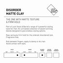 Lock Stock & Barrel Disorder Matte Clay For Men 100 g Lock Stock & Barrel
