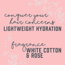 Aveeno Cotton Blend LeaveIn Light Moisture Conditioning Mist with for Normal to Fine Hair Detangling Hair Treatment to Style Soften Paraben DyeFree fl, 6.8 Fl Oz Aveeno Store