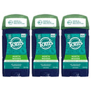 Tom's of Maine Antiperspirant Deodorant for Men, North Woods, 2.8 oz, Pack of 3 (Packaging May Vary) Infinity Warehouse
