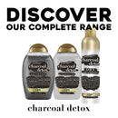 OGX Purifying + Charcoal Detox Dry Shampoo Spray with Activated Charcoal & Kaolin Clay for Fresh Full Hair, Dry Shampoo to Absorb Excess Oil & Revive Dull Second-Day Hair, 5 Ounce OGX