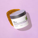 Exfoliating Glycolic Face Mask & Scrub - Anti Aging, Acne & Blackhead Treatment for Brightening and Exfoliation with Turmeric & Vitamin C - Natural AHA Enzyme Exfoliant for Scars & Glowing Skin InstaNatural Store