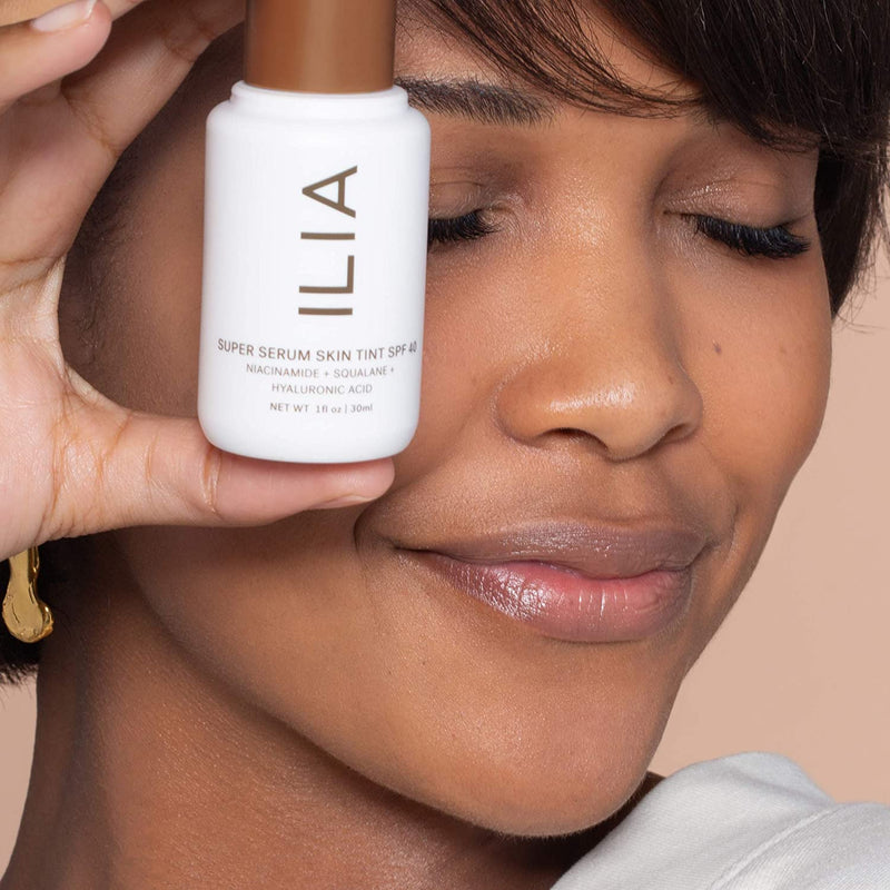 ILIA - Natural Super Serum Skin Tint SPF 40 | Non-Toxic, Vegan, Cruelty-Free, Clean Makeup (Porto Convo ST-15) ILIA Store