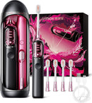 JIMOK J7 Sonic Electric Toothbrush with UV Sanitizing Travel Capsule Infinity Warehouse