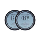 Men's Hair Fiber by American Crew, Like Hair Gel with High Hold with Low Shine, 3 Oz (Pack of 2) AMERICAN CREW