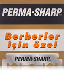 100 Perma-Sharp Straight Edge Razor Blades for use in Professional Barber Razors Perma-Sharp