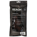 REACH Essentials Toothbrush and Brush Caps, Soft Bristles, Silver, 6 Count REACH