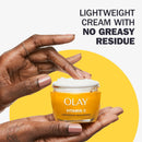Olay Vitamin C Lightweight Face Moisturizer - Brighten - Even Tone - Hydrate - Lightweight Anti-Aging Cream for Dark Spots and Dry Skin, 1.7 oz - Infinity Warehouse