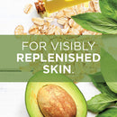 Jergens Oil-Infused Smoothing Avocado Moisturizer, for Visibly Replenished Skin, Fluid Ounces, with Avocado Oil and Oat Extract, for All Skin Types, 16.8 Fl Oz Jergens Store