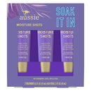 Aussie Hair Mask Shots, Soak It In Moisture Deep Conditioner Hair Treatment, Triple Pack, Honey, 1.5 Fl Oz Aussie