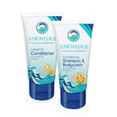 Stream2Sea Leave-in Hair Conditioner with Conditioning Shampoo & Body Wash - Natural, UV Absorbent Paraben-Free Hair Care - Conditions, Detangles & Cleanses Hair & Body - Sulfate Free & Paraben Free STREAM 2 SEA