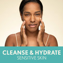 Aveeno Calm + Restore Nourishing Oat Cleanser 7.8oz with Restore Triple Oat Serum 1oz and Restore Oat Gel Moisturizer 1.7oz Aveeno